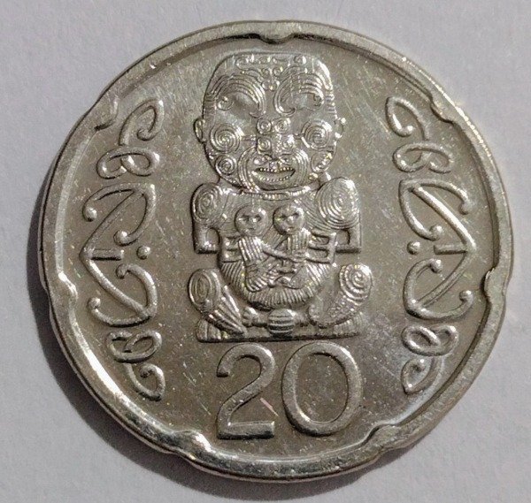 Producto - Nueva Zelanda 20 centavos 2014 - 0