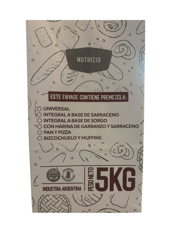 Producto - PREMEZCLA SALADA PANES Y PIZZA 5KG