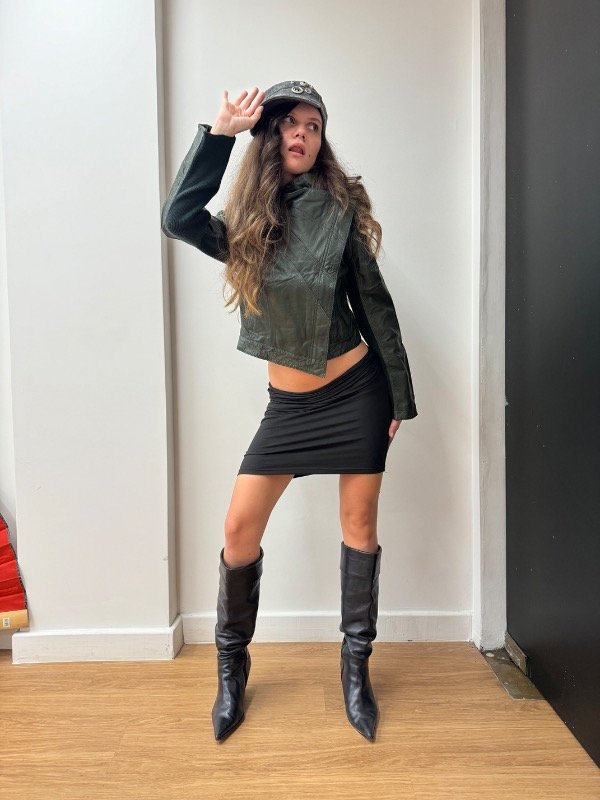 Producto - leather jacket greedy