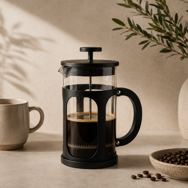Producto - Cafetera prensa francesa 1 litro Diseño minimalista