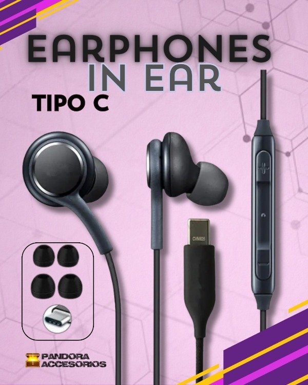 Producto - M. Libres Tipo C In Ear EarPhones - 0