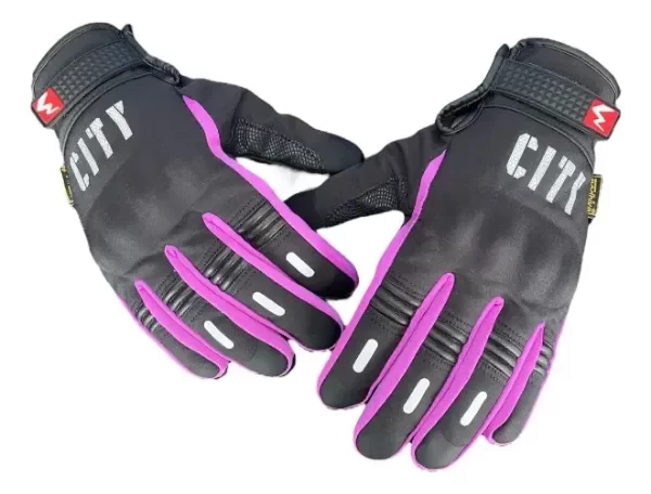 Producto - Guantes City Rosa Mandbike Neopreno Protección