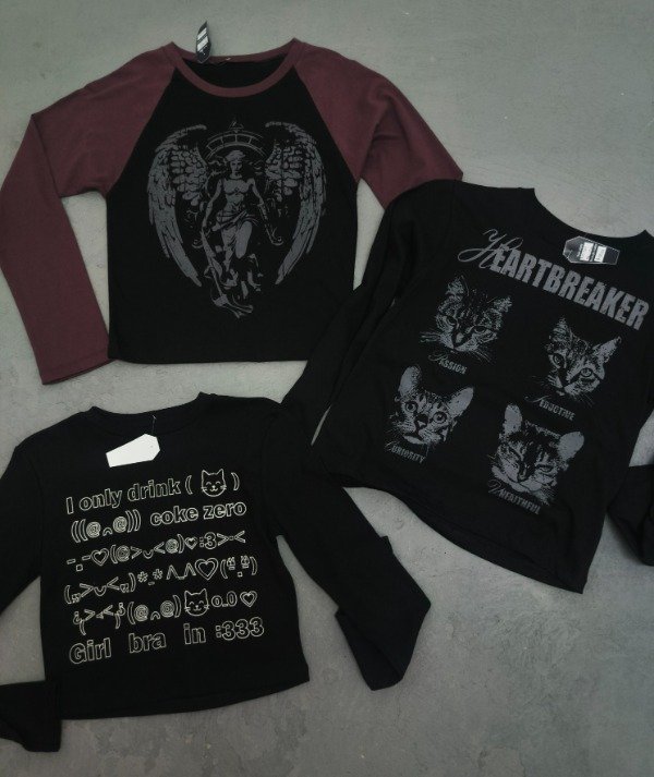 Producto - Remeras Tops mangas largas