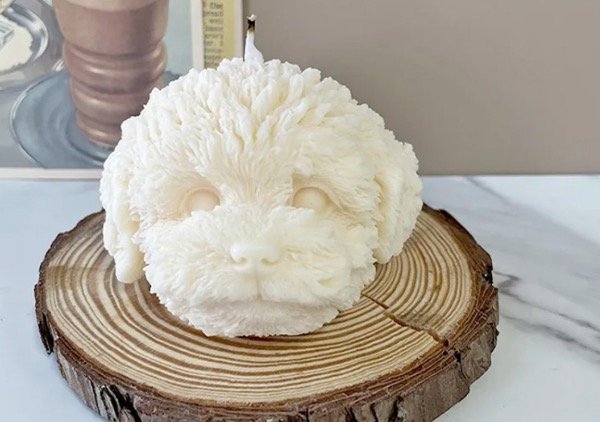 Producto - MOLDE SILICONA CABEZA PERRITO CANICHE 022Q2 (CS2)