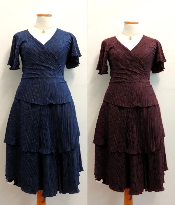 Producto - Vestido Gracea Bordó (S al XL)