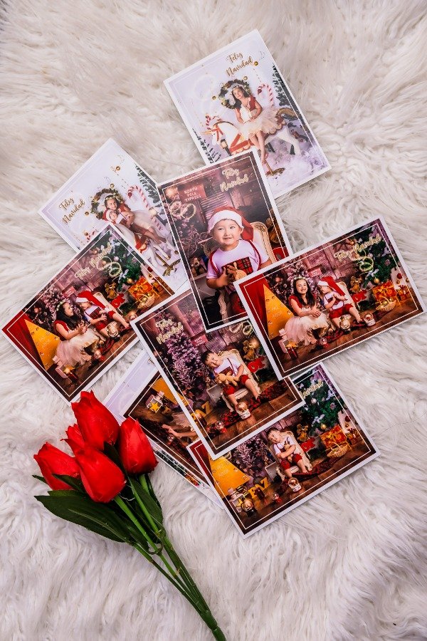 Producto - 12 Foto Postales Glitter