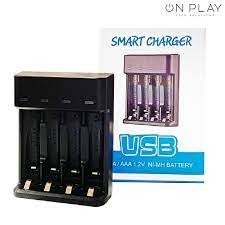 Producto - CARGADOR DE PILAS CON USB