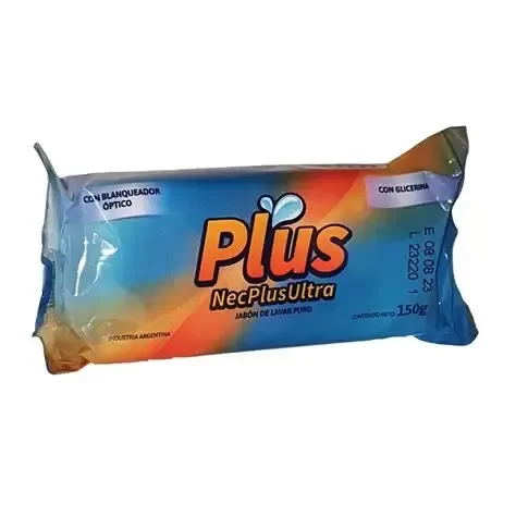 Producto - Jabon en pan Plus con glicerina 150 grs