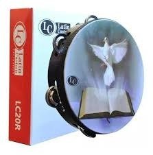 Producto - LATIN CUSTOM pandereta religiosa de 25 cm
