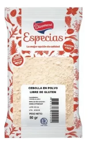 Producto - CEBOLLA EN POLVO DICOMERE 50G
