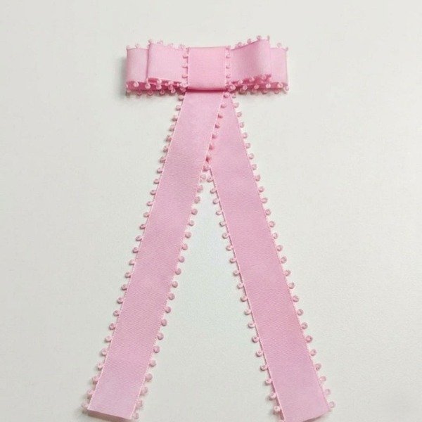 Producto - Moño Juana Picot Rosa