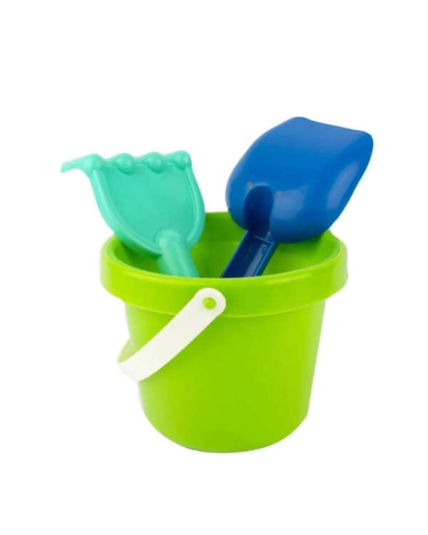 Producto - Balde con Palitas y Rastrillo en Red (colores)