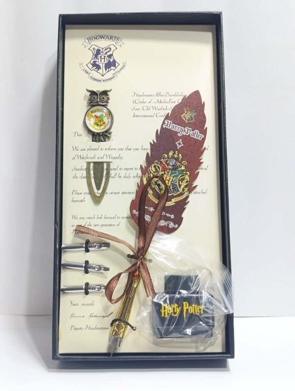 Producto - Set Harry Potter Pluma Hogwarts