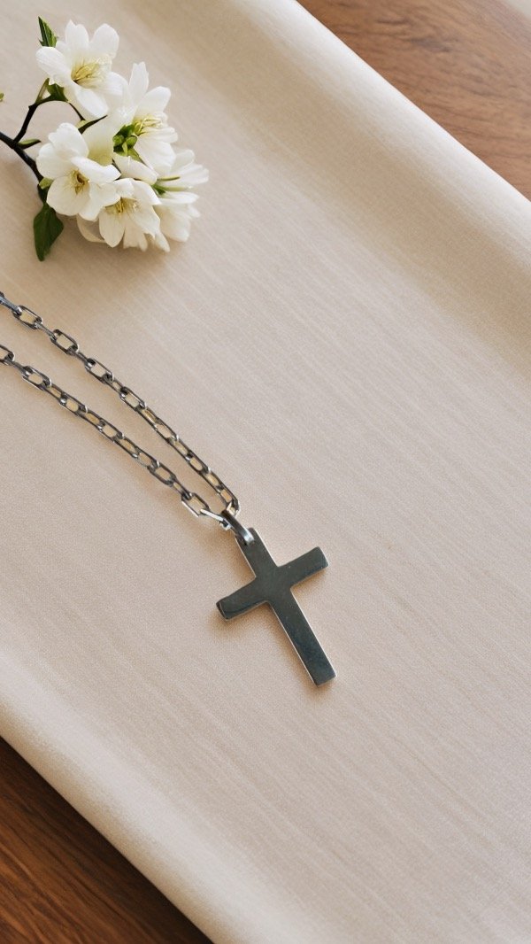 Producto - Dije cruz lisa D123