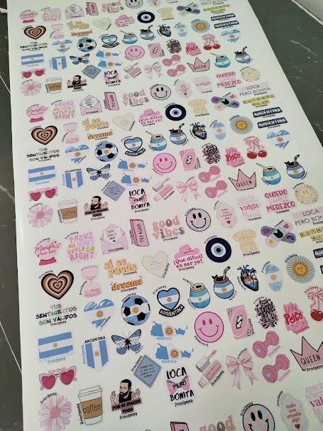 Producto - Stickers en vinilo UV - 0