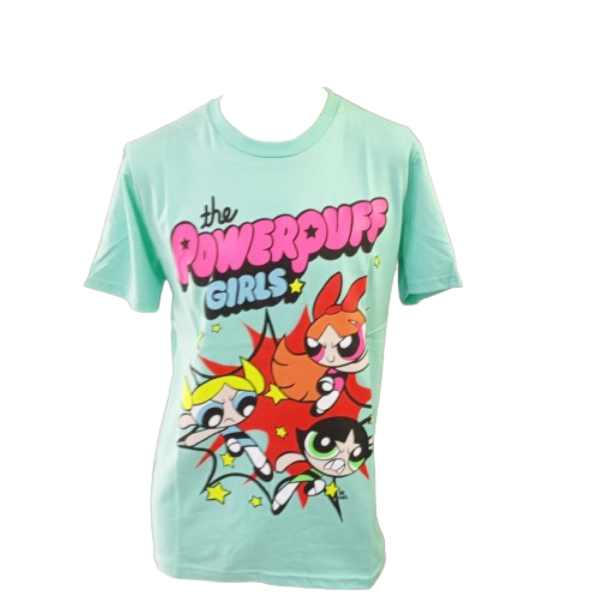 Producto - Remera Chicas Superpoderosas Powerpuff Girls Verde (CHICASREAD2)