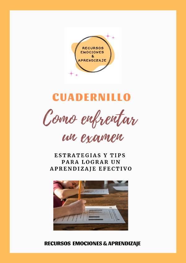 Producto - Cuadernillo CÓMO ENFRENTAR UN EXAMEN