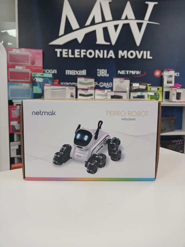 Producto - Perro Robot inteligente Veloz Netmak NM-ROBOT