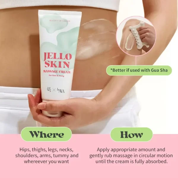 Producto - Beauty of Joseon Jelloskin Massage Cream for Face and Body 200ml - 2