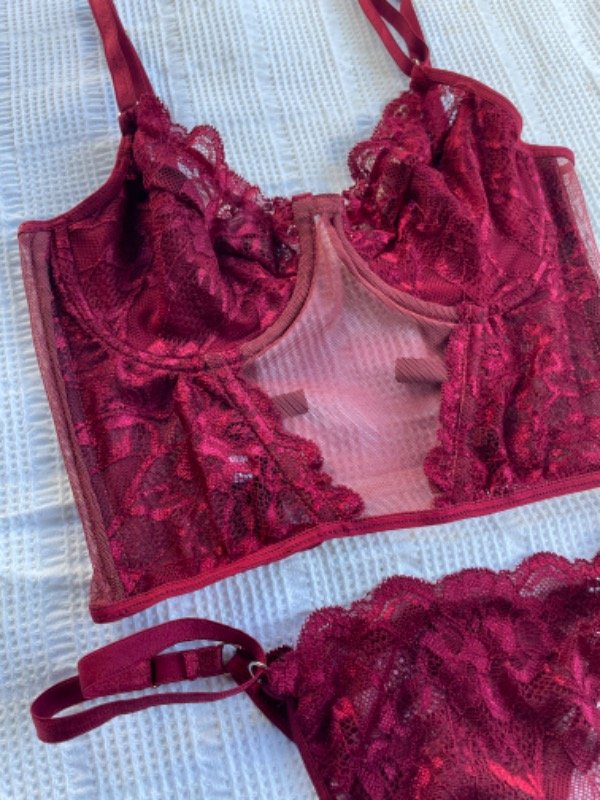 Producto - Conjunto Minerva - Bordó