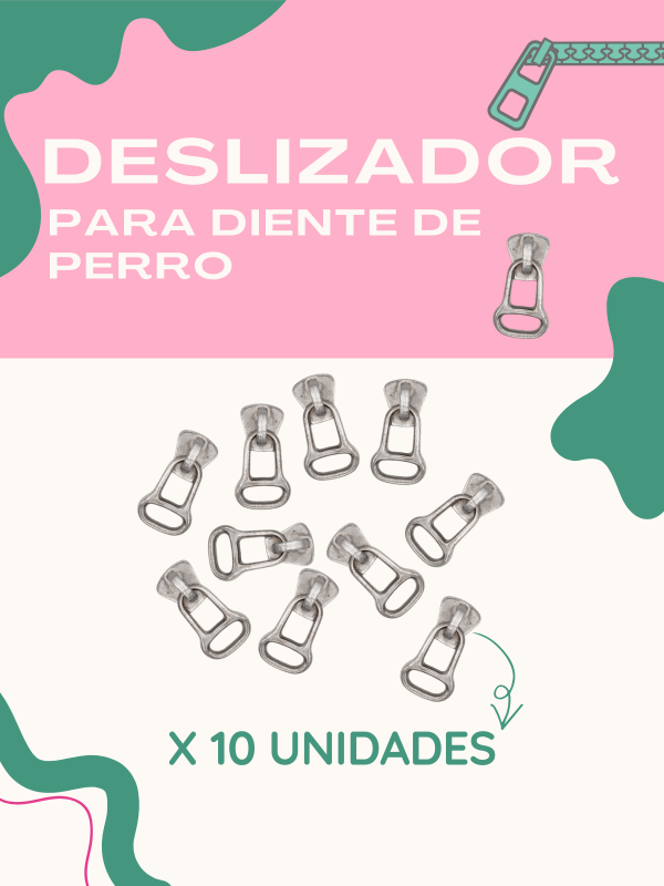 Producto - DESLIZADOR "CAMPANITA" X 10 -  DIENTE DE PERRO