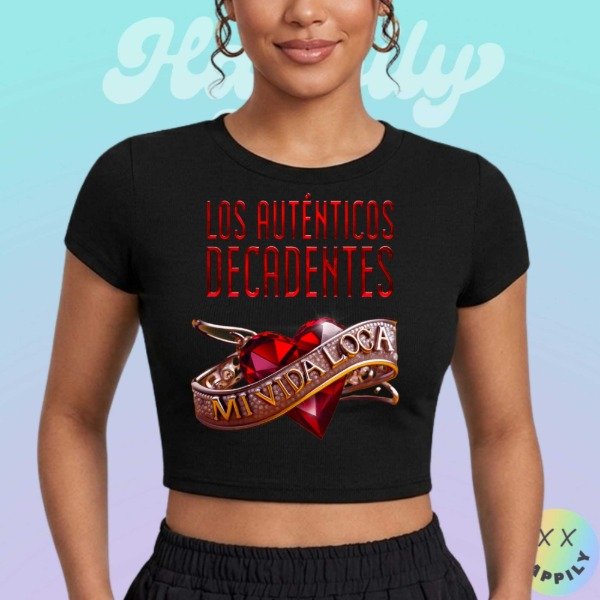 Baby tee los autenticos decadentes 1 — imagen 2