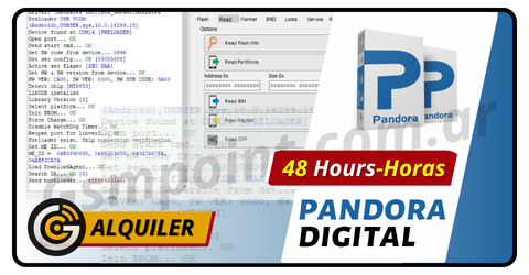 Producto - Pandora Digital - Alquiler 48 Horas