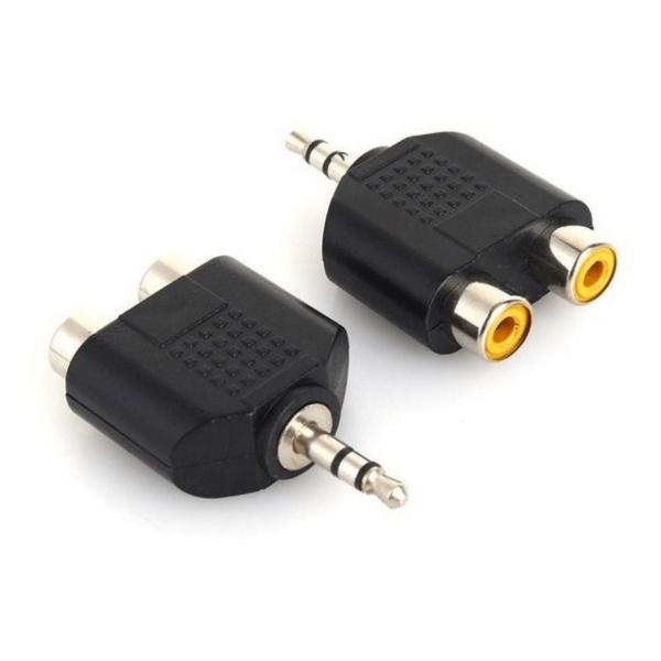 Producto - ADAPTADOR 2 RCA A MINI PLUG 3.5MM