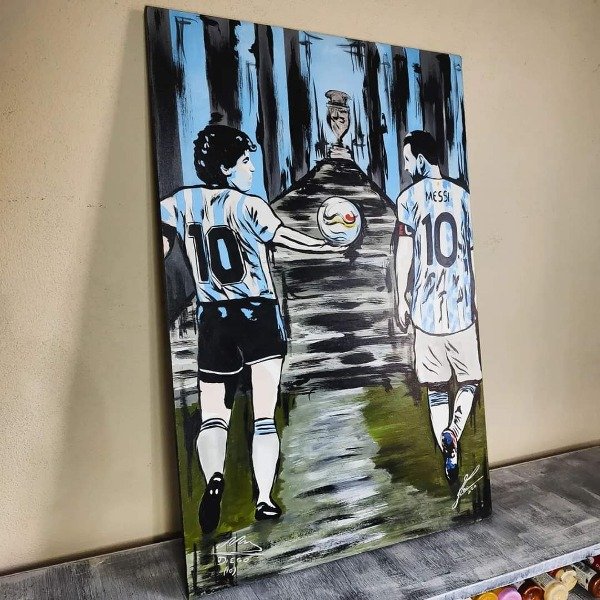 Producto - MARADONA MESSI POP ART - 1