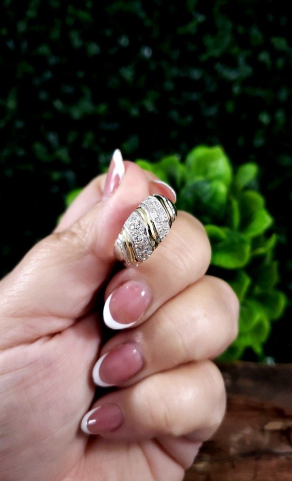 Producto - Anillo de Plata combinado (AN114)