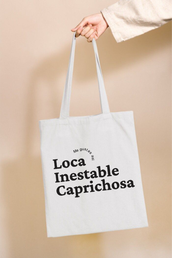 Producto - TOTE BAG LOCA / TAN BIONICA