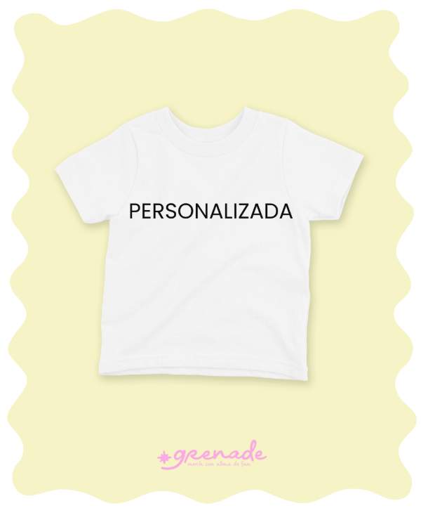 Producto - Baby tee personalizada