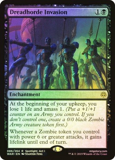Producto - Dreadhorde Invasion (Foil) (Japanese)