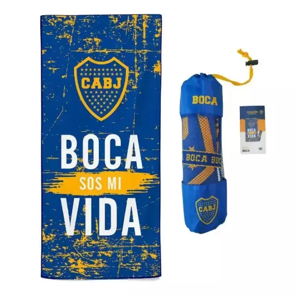 Producto - Toallon Boca Juniors secado rapido 7