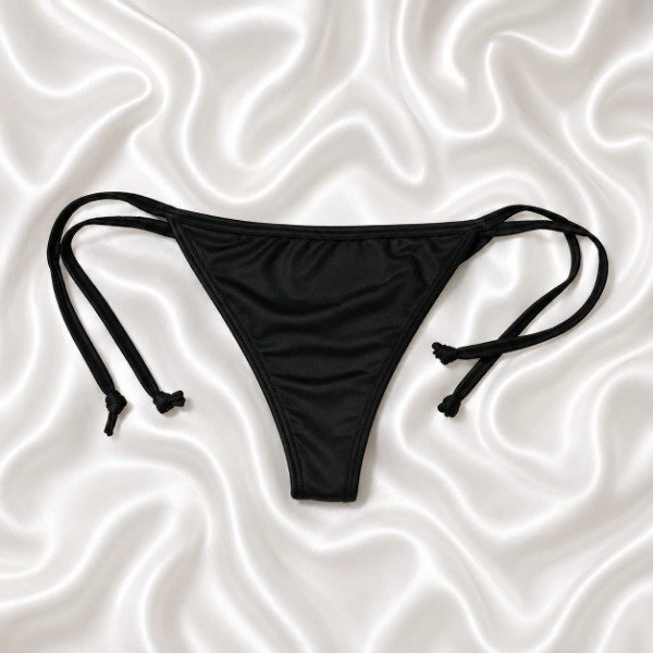 Producto - Colaless con tiras bikini negra