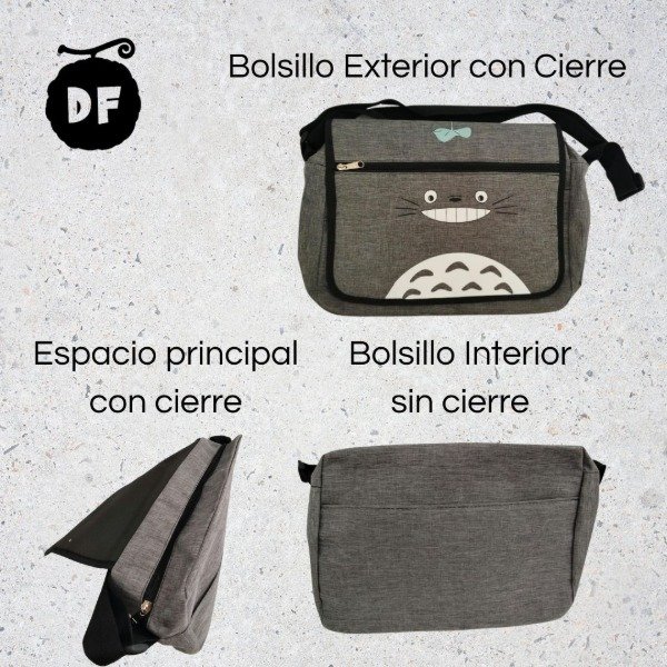 Producto - Morral Horizontal Totoro - 1