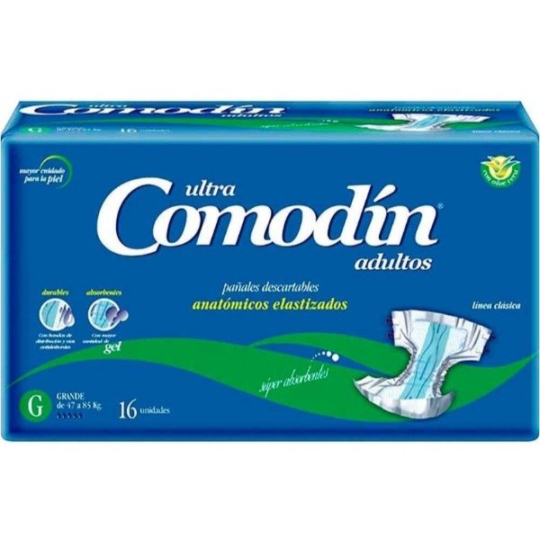Producto - Pañales Comodín Ultra Anat. Talle G 16u