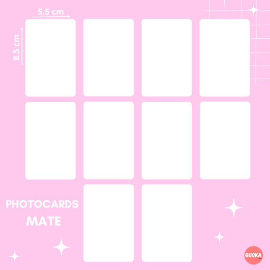 Producto - Photocards MATE DOBLE FAZ - Personalizadas