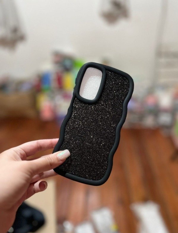 Producto - Xiaomi note 13 pro 4g funda ondulada brillo negro (foto ilustrativa)