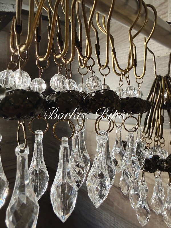 Producto - Ganchos de cortinas Línea Alba bronce