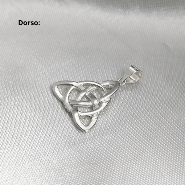 Producto - Dije Triqueta Celta Nudo de Bruja y Serpiente en Plata 925 - 2