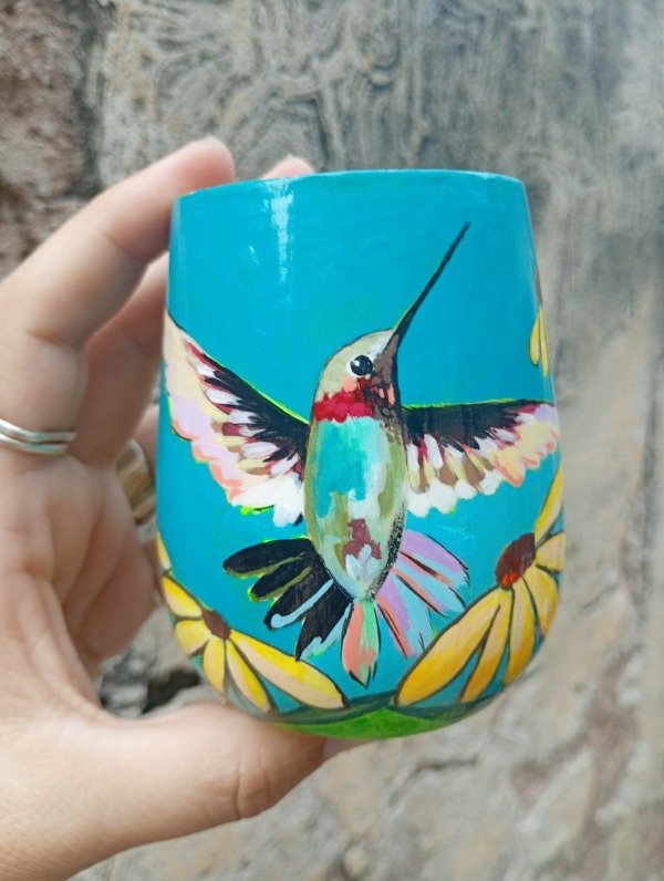 Producto - Mate Colibrí Margaritas
