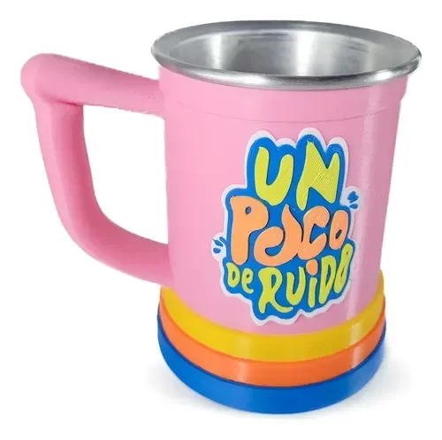 Producto - Jarra Vaso Chop Fernetero 500c POCO DE RUIDO ROSA