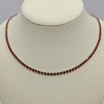 Producto - Gargantilla de cristal rojo - 0