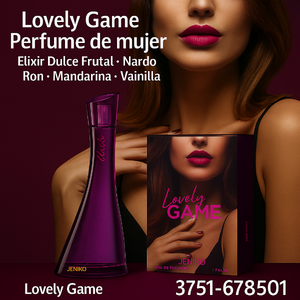 Producto - Lovely Game Elixir Dulce Frutal, 75ml Cod A11-15