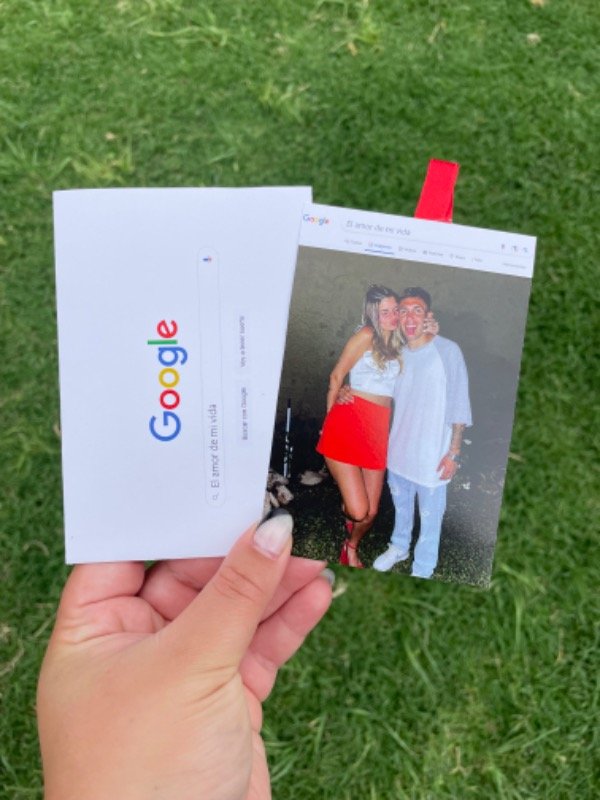 Producto - Sobre foto Google