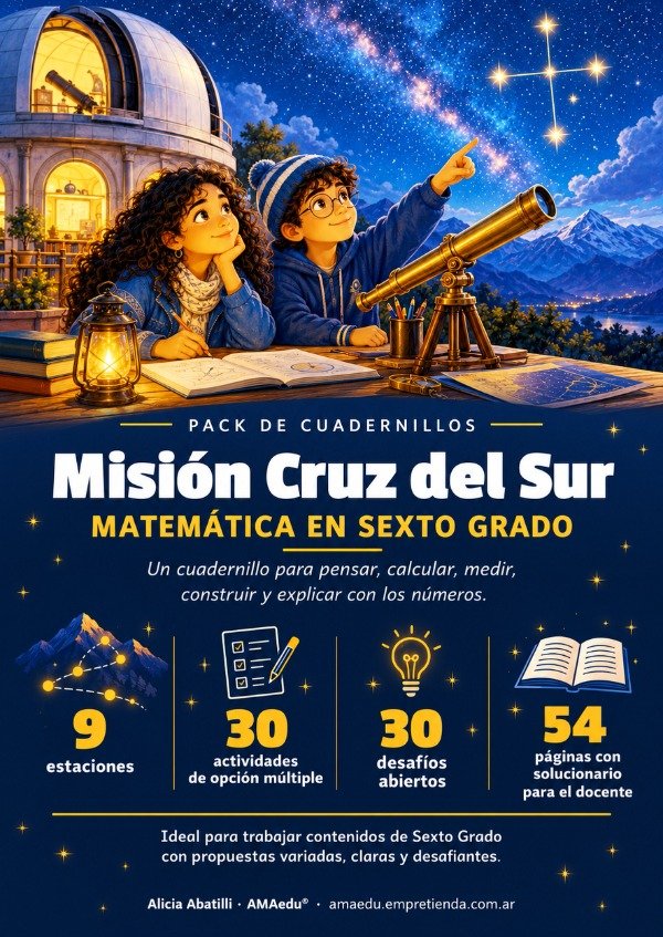 Producto - Pack Cuadernillos Lengua y Matemática SEXTO GRADO - 2