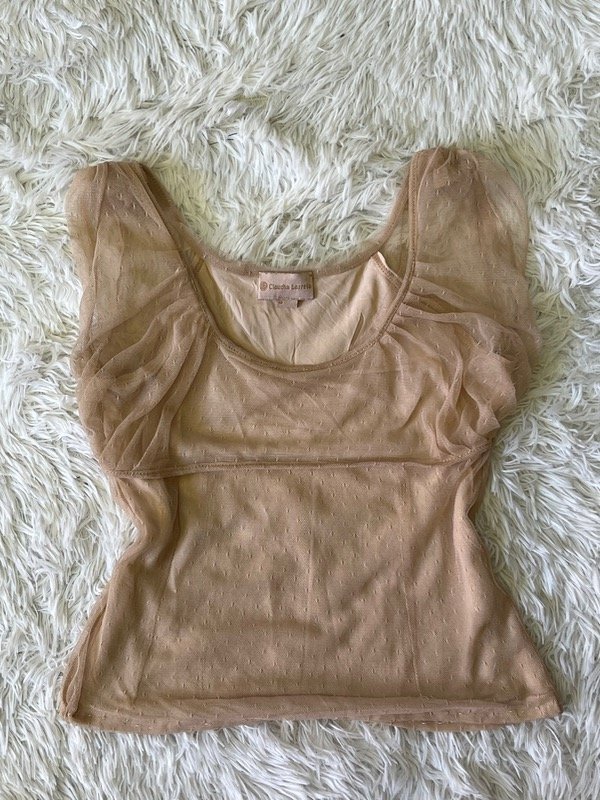 Top Fairy vint beige