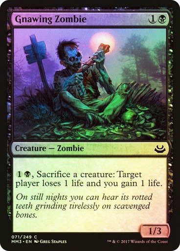 Producto - Gnawing Zombie Foil  Modern Masters 2017 Edition