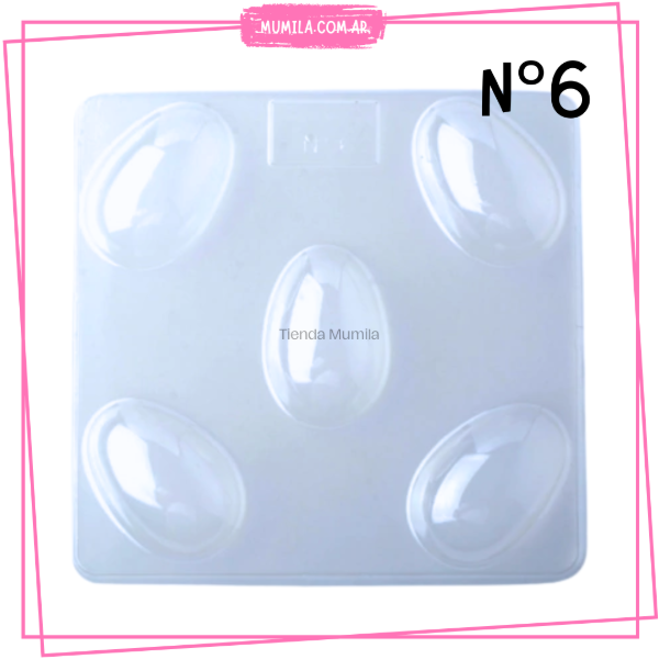Producto - Molde Placa Huevo Pascua 6cm - Molde N6